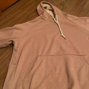 Last years warmly hooded fleece sweatshirt